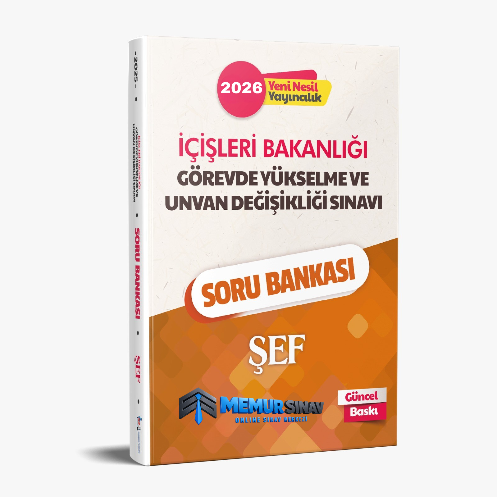 İÇİŞLERİ BAKANLIĞI GYS ŞEF 3'Lİ SET (SORU BANKASI + DENEME + SAYISAL MANTIK)