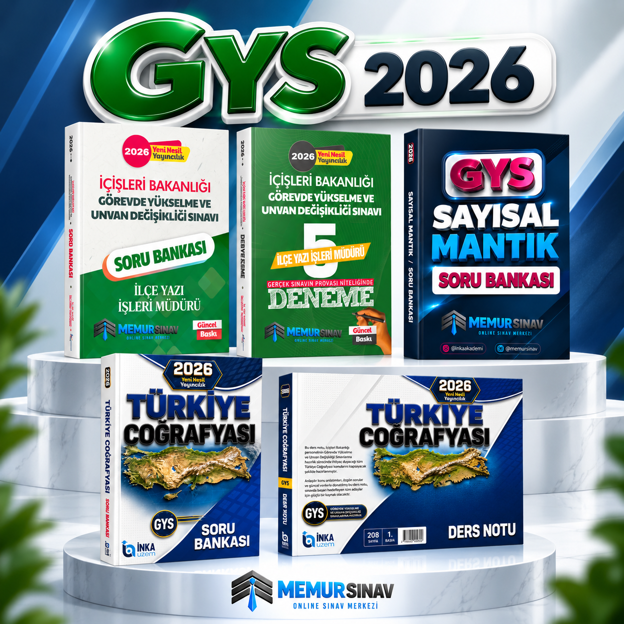 2026 İÇİŞLERİ BAKANLIĞI GYS VE ÜNVAN DEĞİŞİKLİĞİ İLÇE YAZI İŞLERİ MÜDÜRÜ 5'Lİ SET