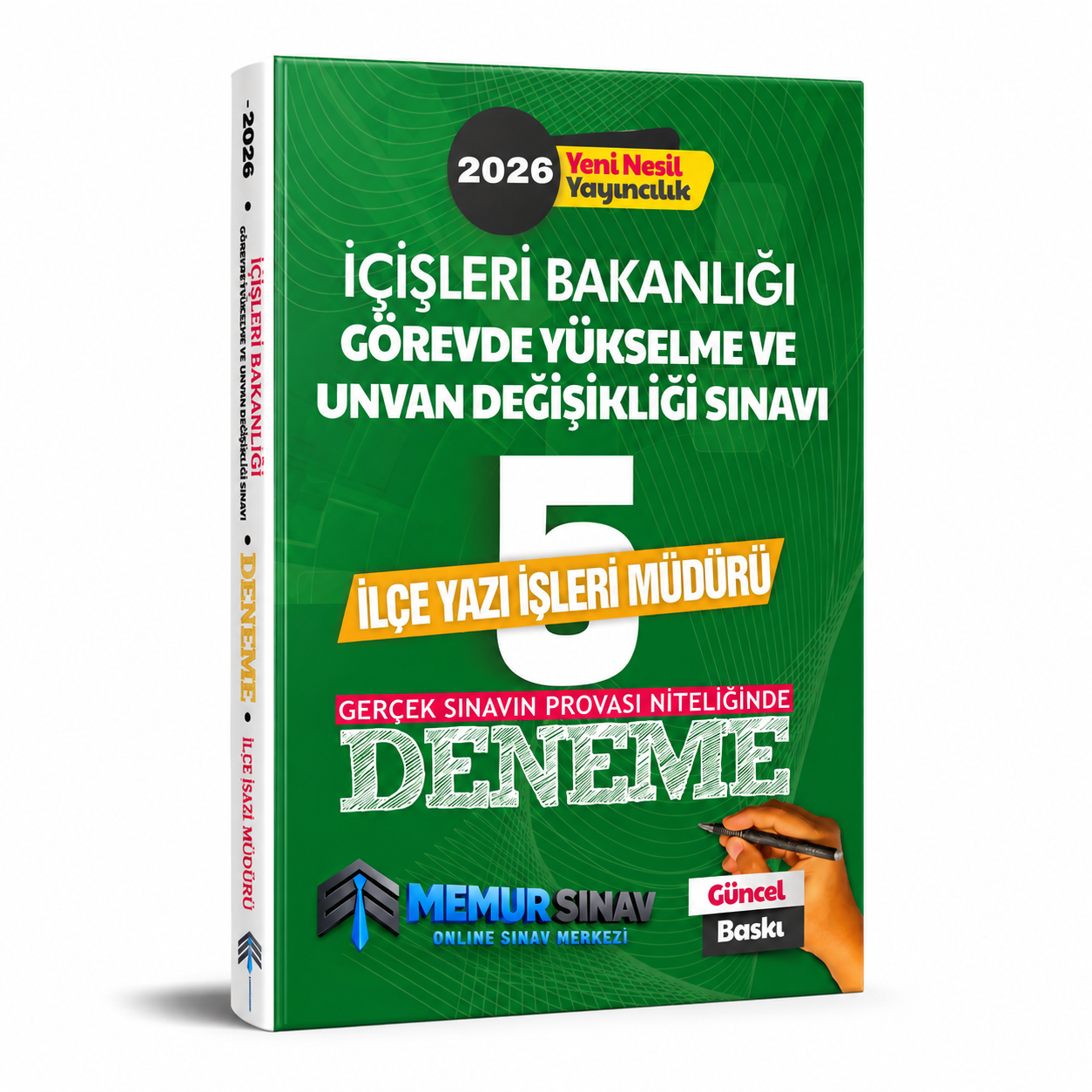 2026 İÇİŞLERİ BAKANLIĞI GYS VE ÜNVAN DEĞİŞİKLİĞİ İLÇE YAZI İŞLERİ MÜDÜRÜ 5'Lİ SET