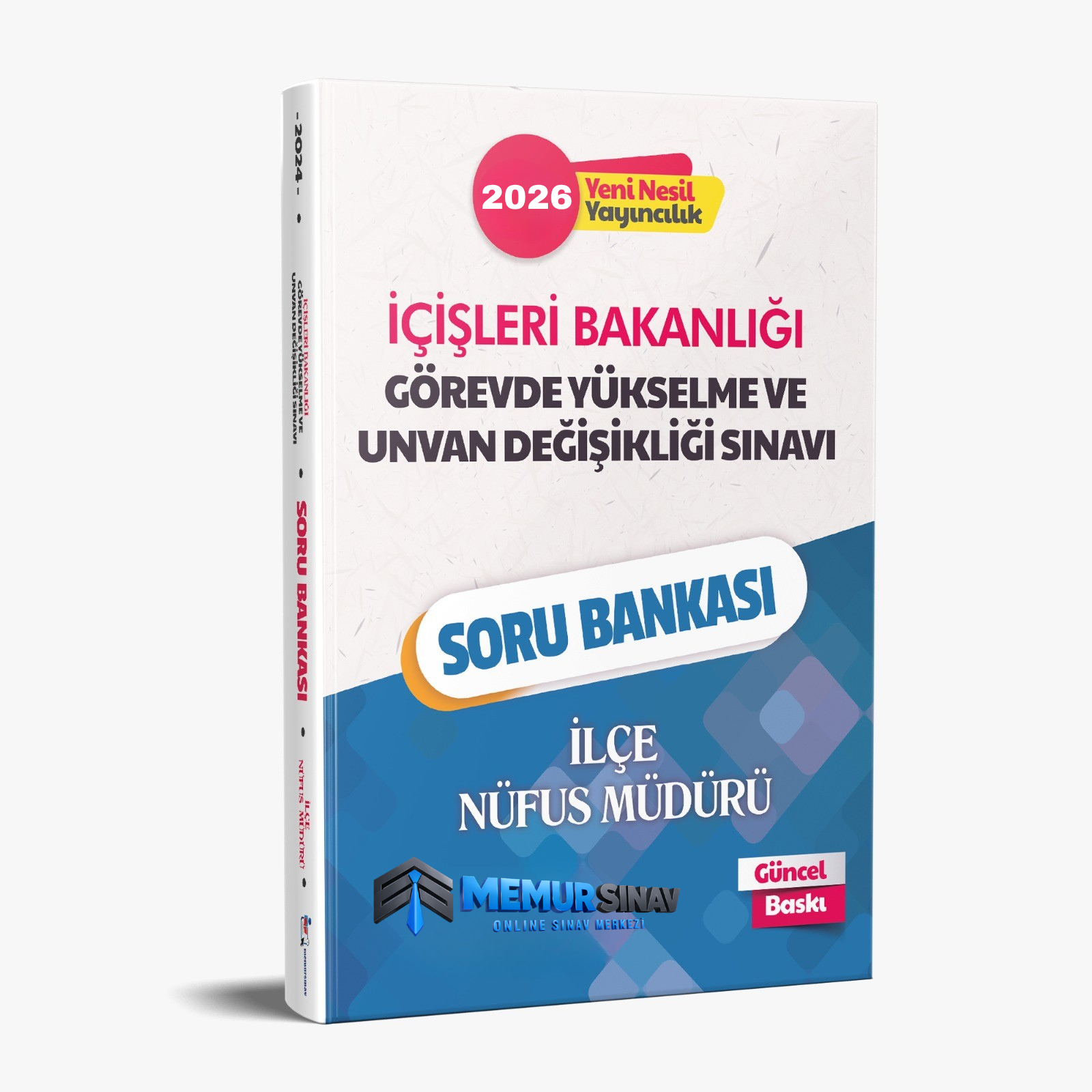2026 İÇİŞLERİ BAKANLIĞI GYS VE ÜNVAN DEĞİŞİKLİĞİ İLÇE NUFÜS MÜDÜRÜ 5'Lİ SET