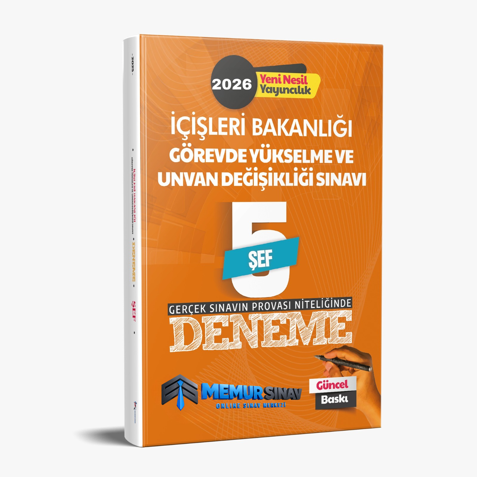 İÇİŞLERİ BAKANLIĞI GYS ŞEF 3'Lİ SET (SORU BANKASI + DENEME + SAYISAL MANTIK)