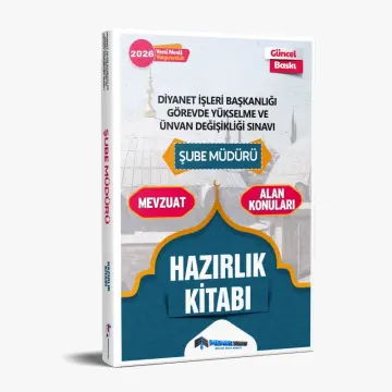 2026 DİB GYS Şube Müdürü Hazırlık Kitabı