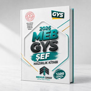 2026 Meb Şef Hazırlık Kitabı