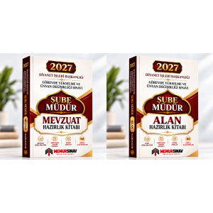 2027 DİB GYS Şube Müdürü Hazırlık Kitabı