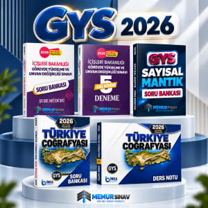 2026 İÇİŞLERİ BAKANLIĞI GYS VE ÜNVAN DEĞİŞİKLİĞİ ŞUBE MÜDÜRÜ 5'Lİ SET