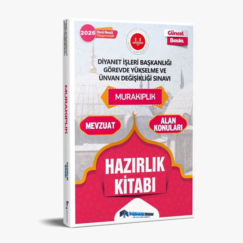 2026 DİB GYS Murakıplık Hazırlık Kitabı