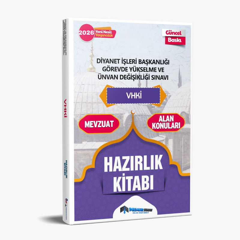 2026 DİB GYS VHKİ Hazırlık Kitabı