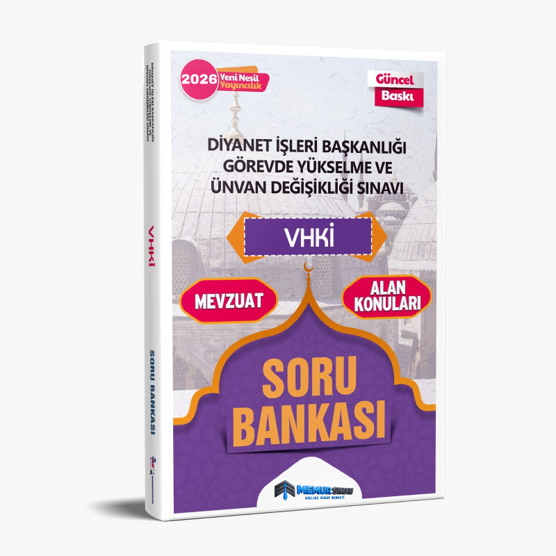 2026 DİB GYS VHKİ Soru Bankası