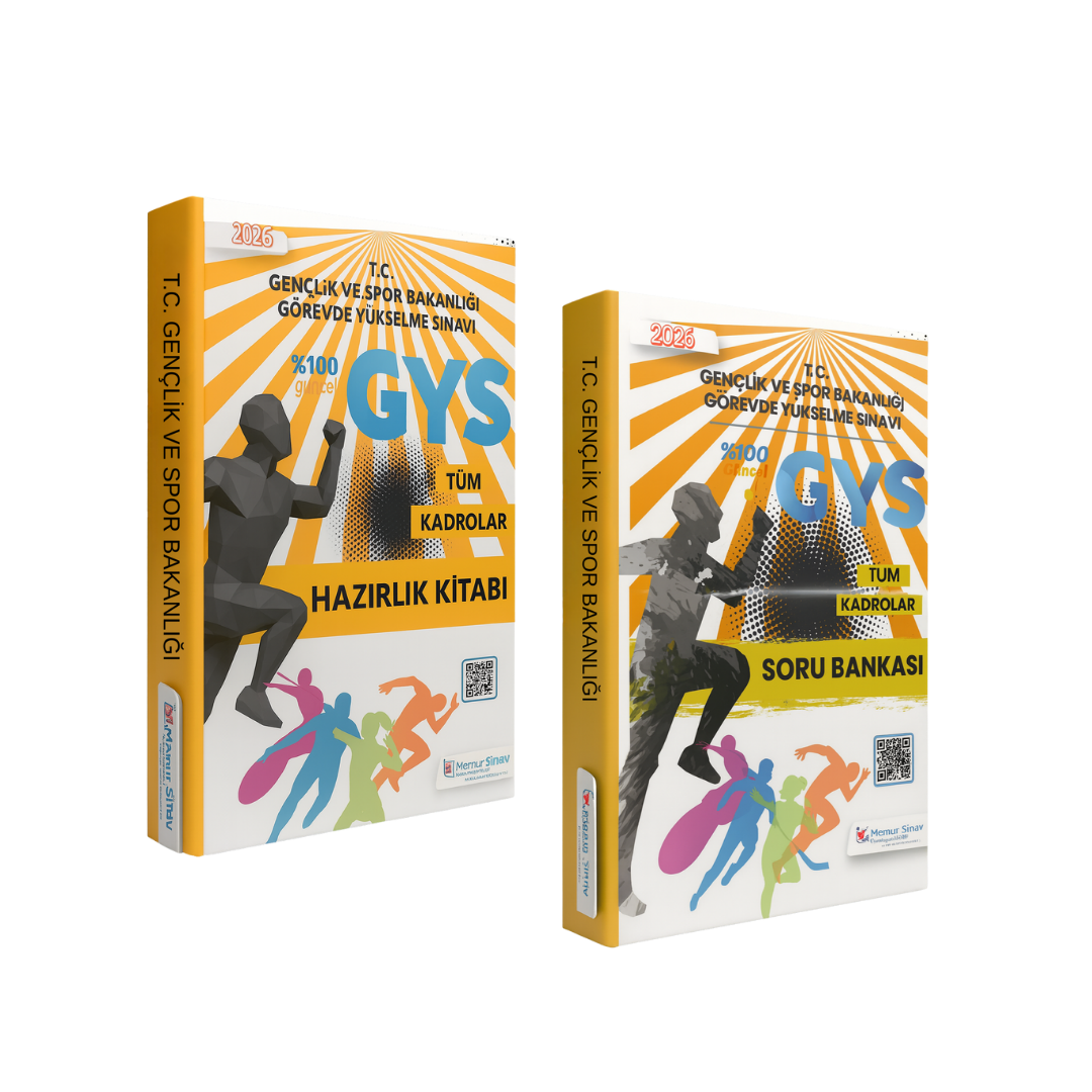 2026 Gençlik ve Spor Bakanlığı GYS 2'Li Set Konu Anlatım ve Soru Bankası