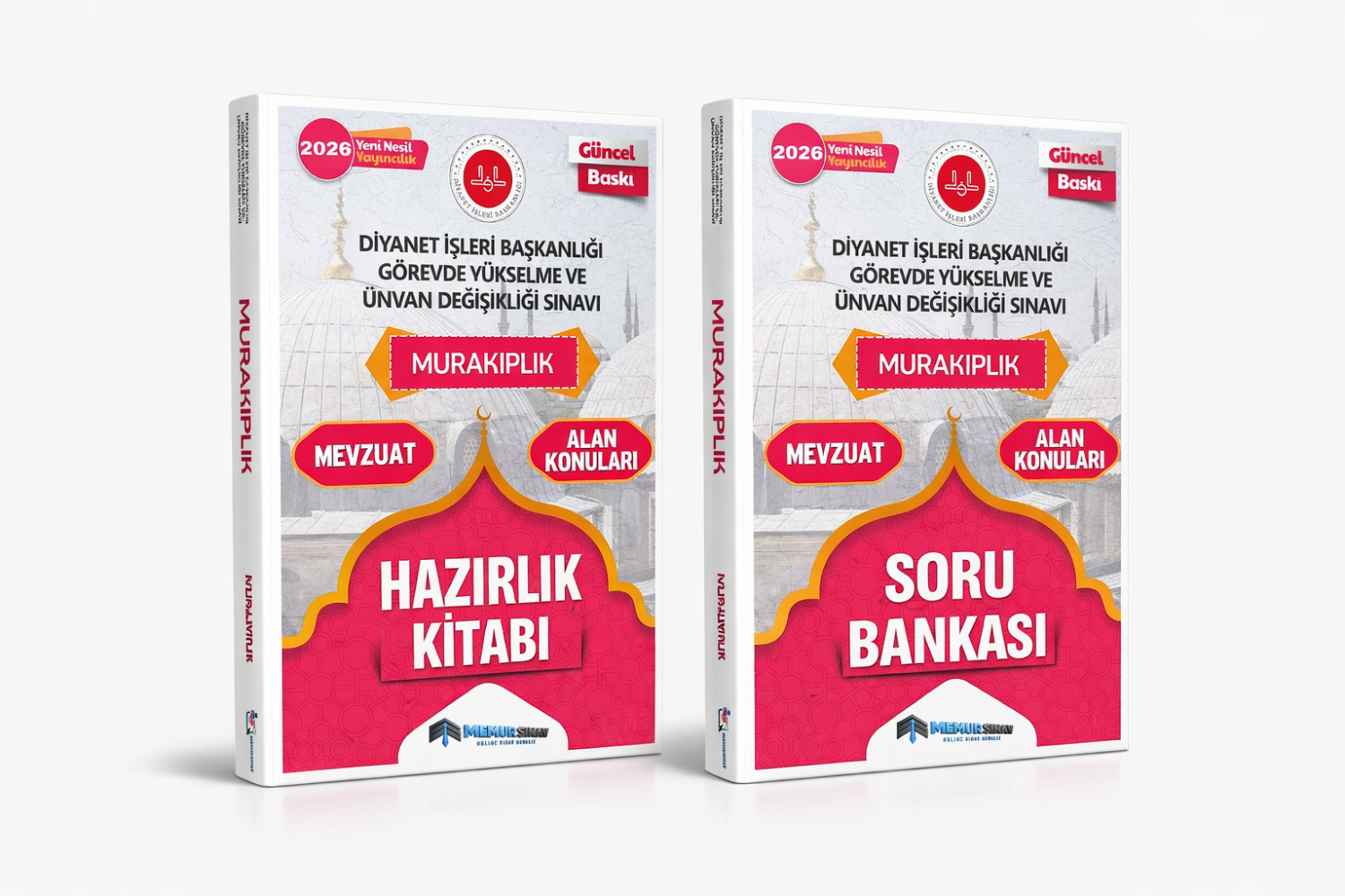 2026 DİB GYS Murakıplık 2'Li Set (Hazırlık Kitabı + Soru Bankası)