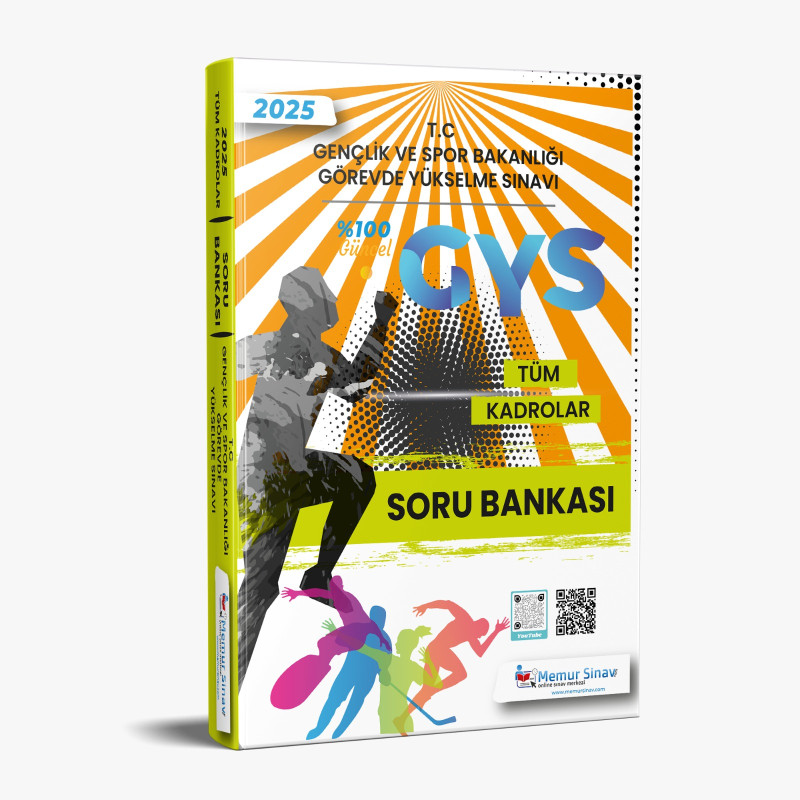 2025 Gençlik Spor Bakanlığı GYS Soru Bankası Bütün Kadrolar