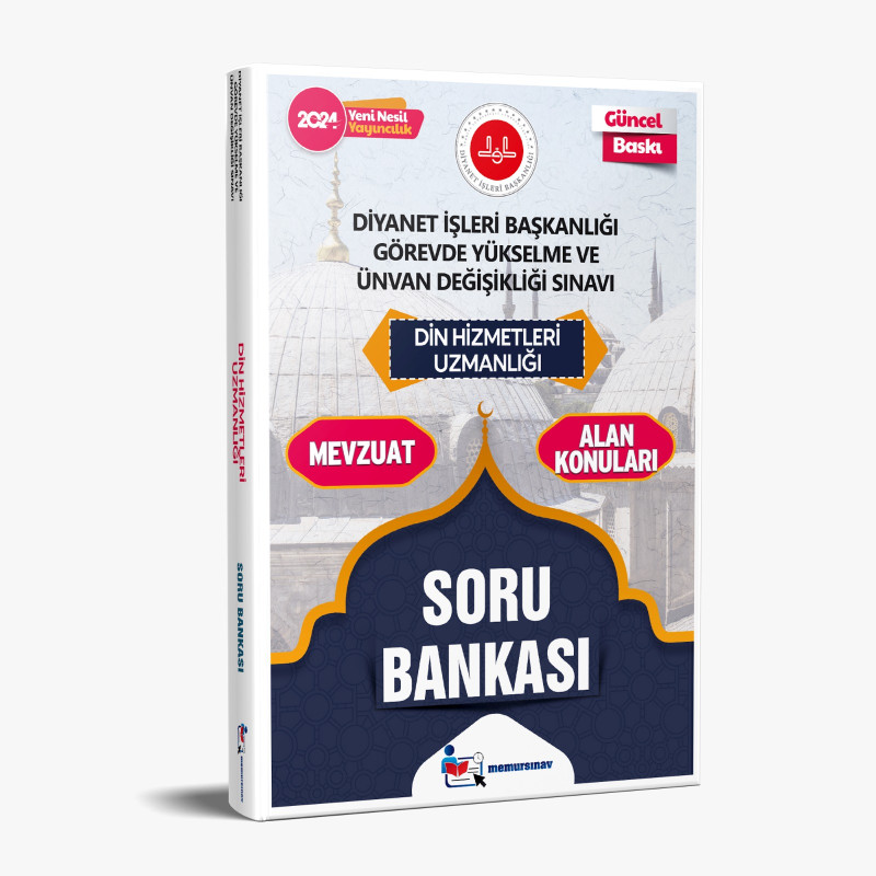 2024 DİB GYS Din Hizmetleri Uzmanlığı Soru Bankası