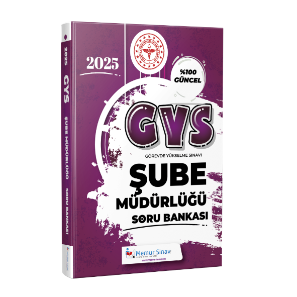2025 Meb Şube Müdürü Soru Bankası