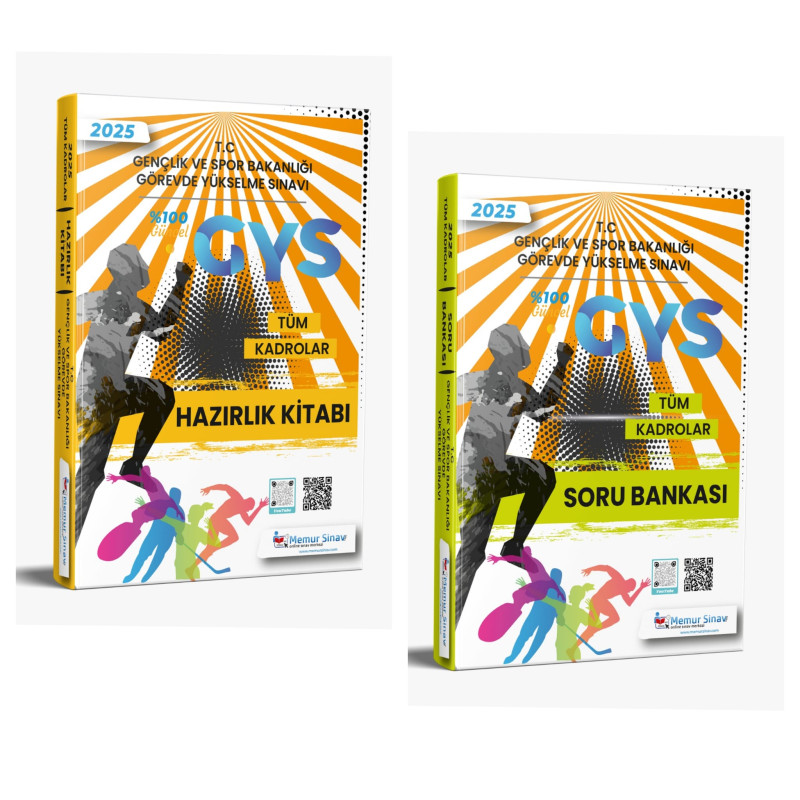 2025 Gençlik ve Spor Bakanlığı GYS 2'Li Set Konu Anlatım ve Soru Bankası